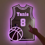 Basketlumi™ | Miroir LED Basket Personnalisé