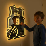 Basketlumi™ | Miroir LED Basket Personnalisé