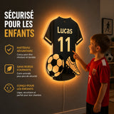 Footlumi™ | Miroir LED Football Personnalisé