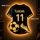 Footlumi™ | Miroir LED Football Personnalisé