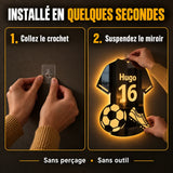 Footlumi™ | Miroir LED Football Personnalisé