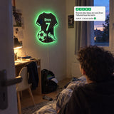 Footlumi™ | Miroir LED Football Personnalisé