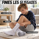 2 Paires Chaussettes Grip Pro pour Enfants (5–12 ans)