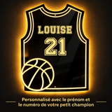 Basketlumi™ | Miroir LED Basket Personnalisé